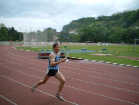 Johan pour le 4*400m