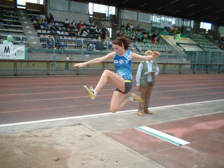 Ghislaine tte fraiche après son 3000m marche