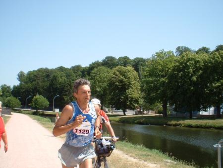 Dédé le héro du jour, après 56km de folie ou bitume?