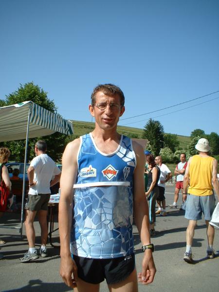 Pierrot décontracte avant le passage du relais